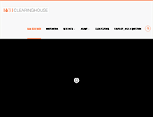 Tablet Screenshot of 1031clearinghouse.com